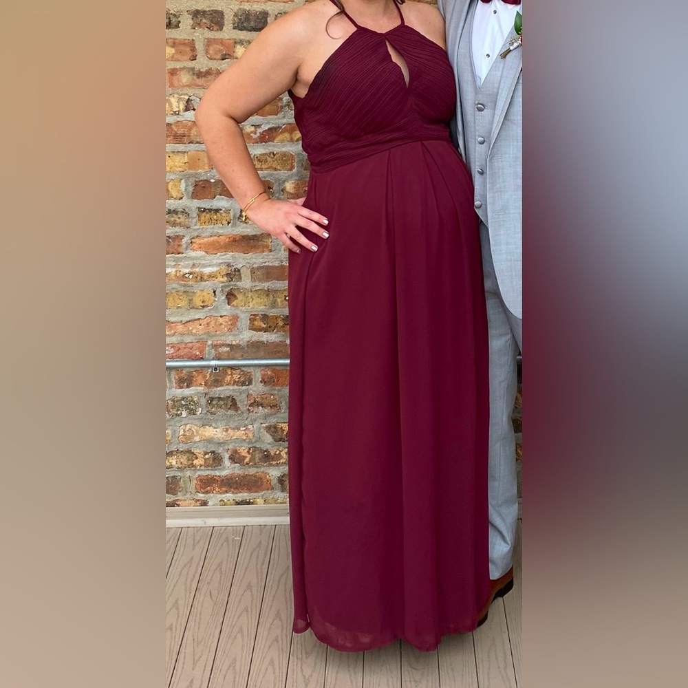 Kennedy Blue Maternity Dress
